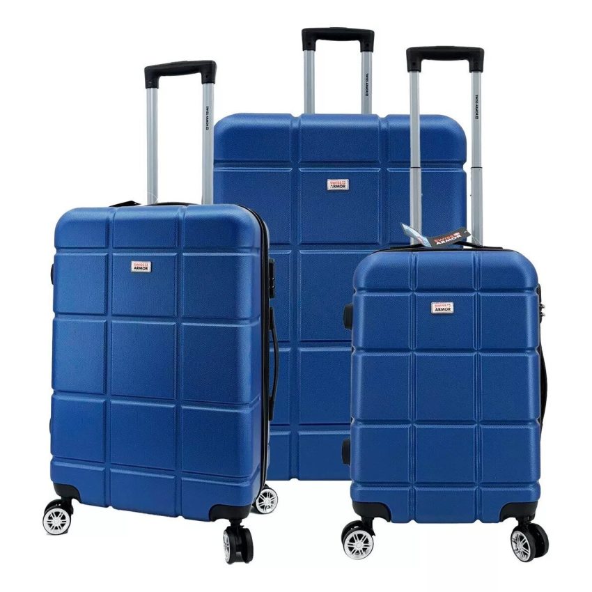 Set de 3 Tres Valijas Swiss Armor Maui Rigidas