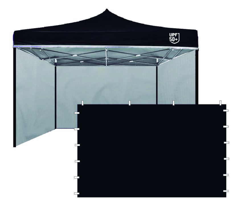 GAZEBO 3X3 REFORZADO + 3 PAREDES NG